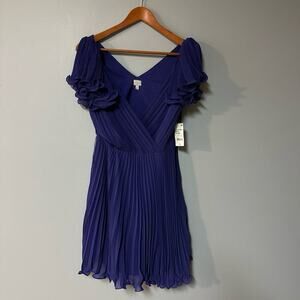 NEW Womens Size 8 Pearl Georgina Chapman x Marchesa Women's Pleated Party Dress